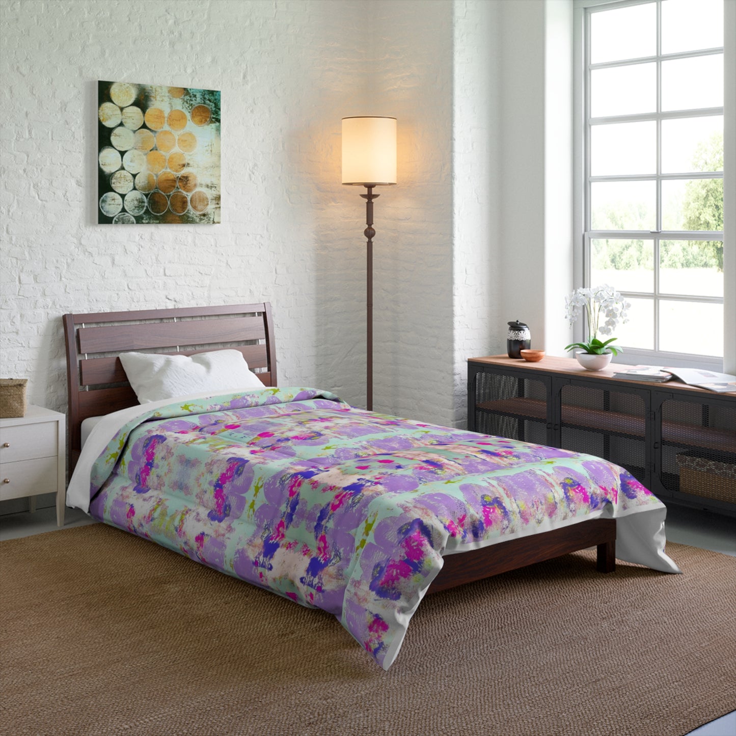 Art by Annie Aymond Comforter in the Lauren