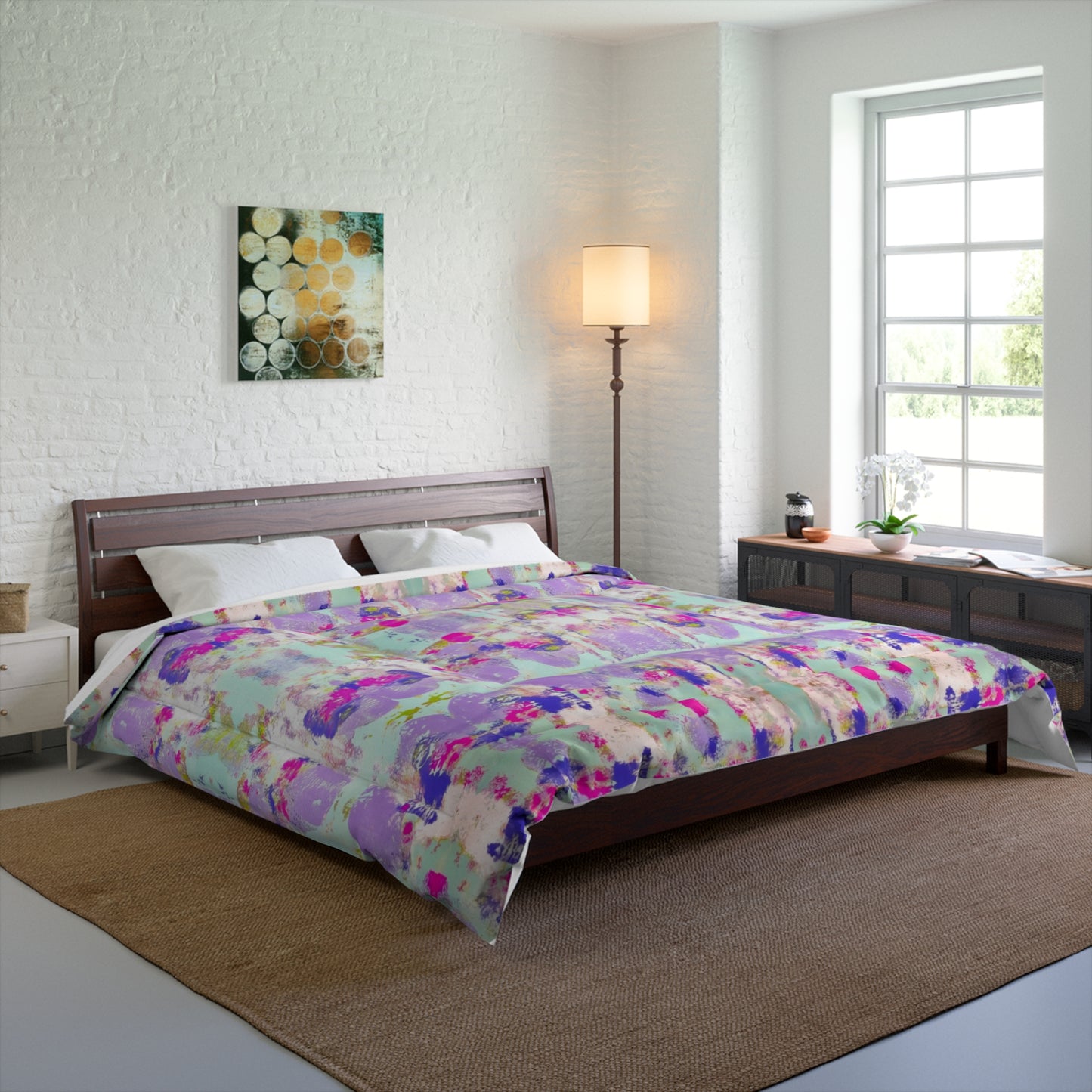 Art by Annie Aymond Comforter in the Lauren