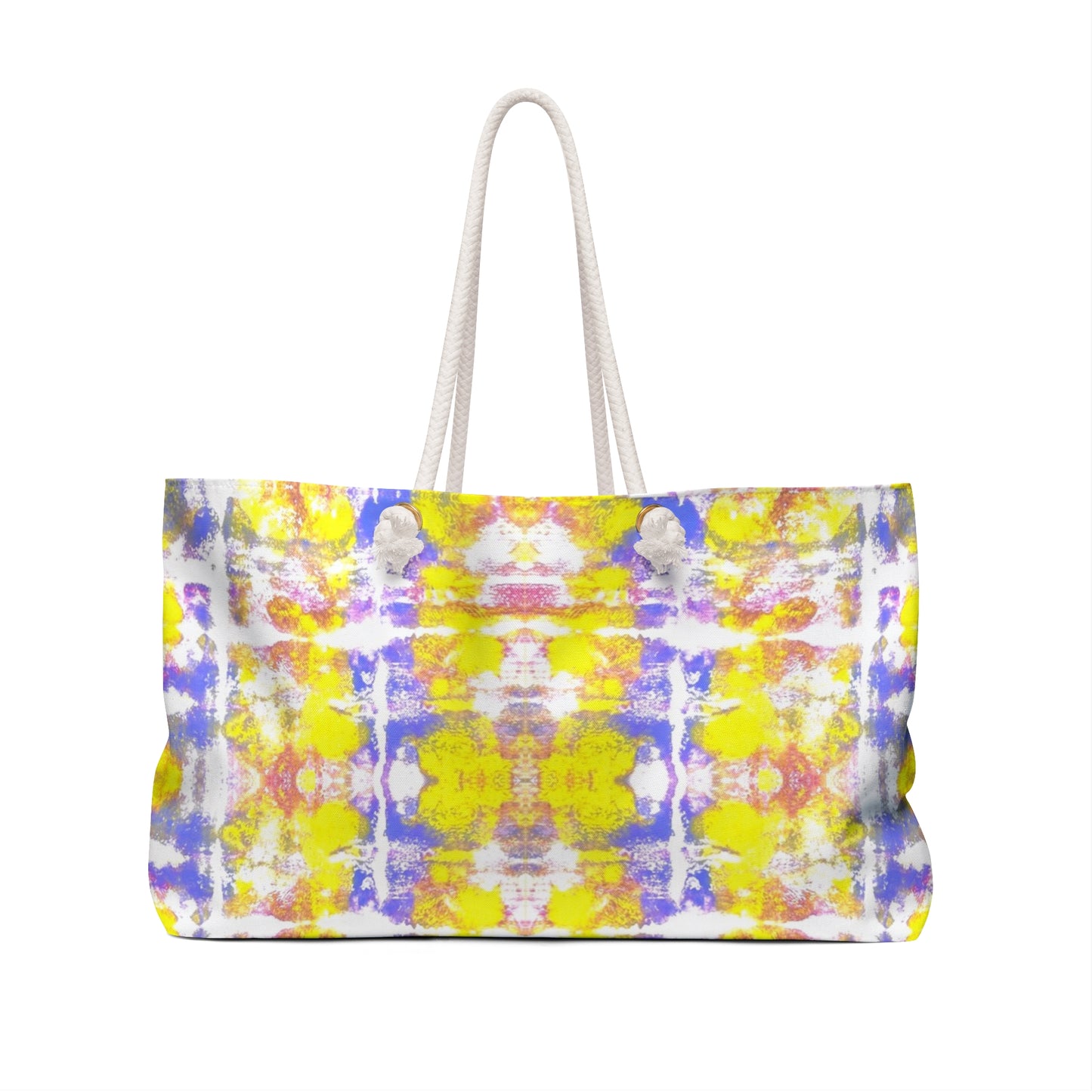 Weekender Bag the tiger print Art by Annie Aymond