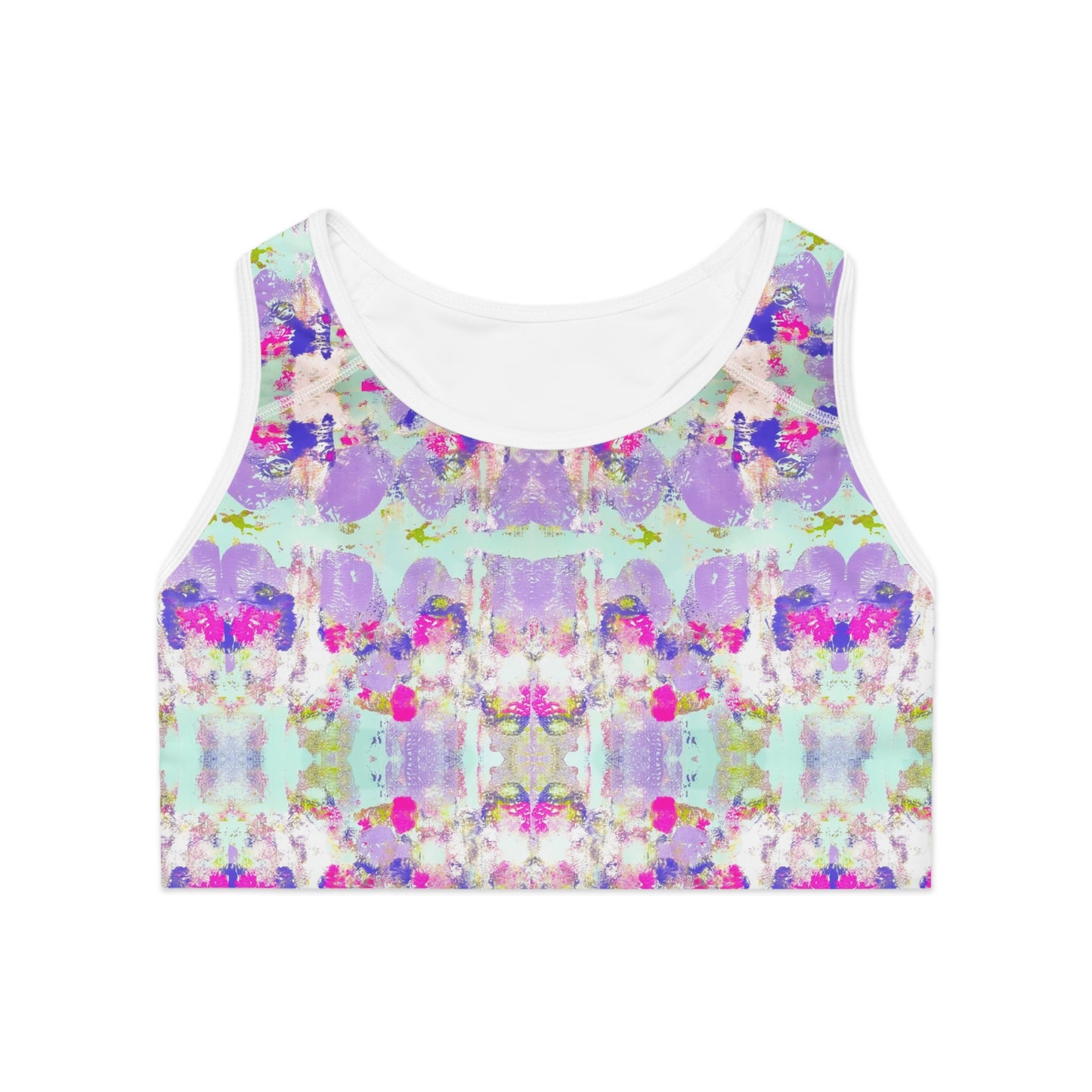 The Lauren Art by Annie Aymond Sports Bra (AOP)