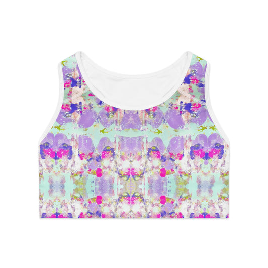 The Lauren Art by Annie Aymond Sports Bra (AOP)