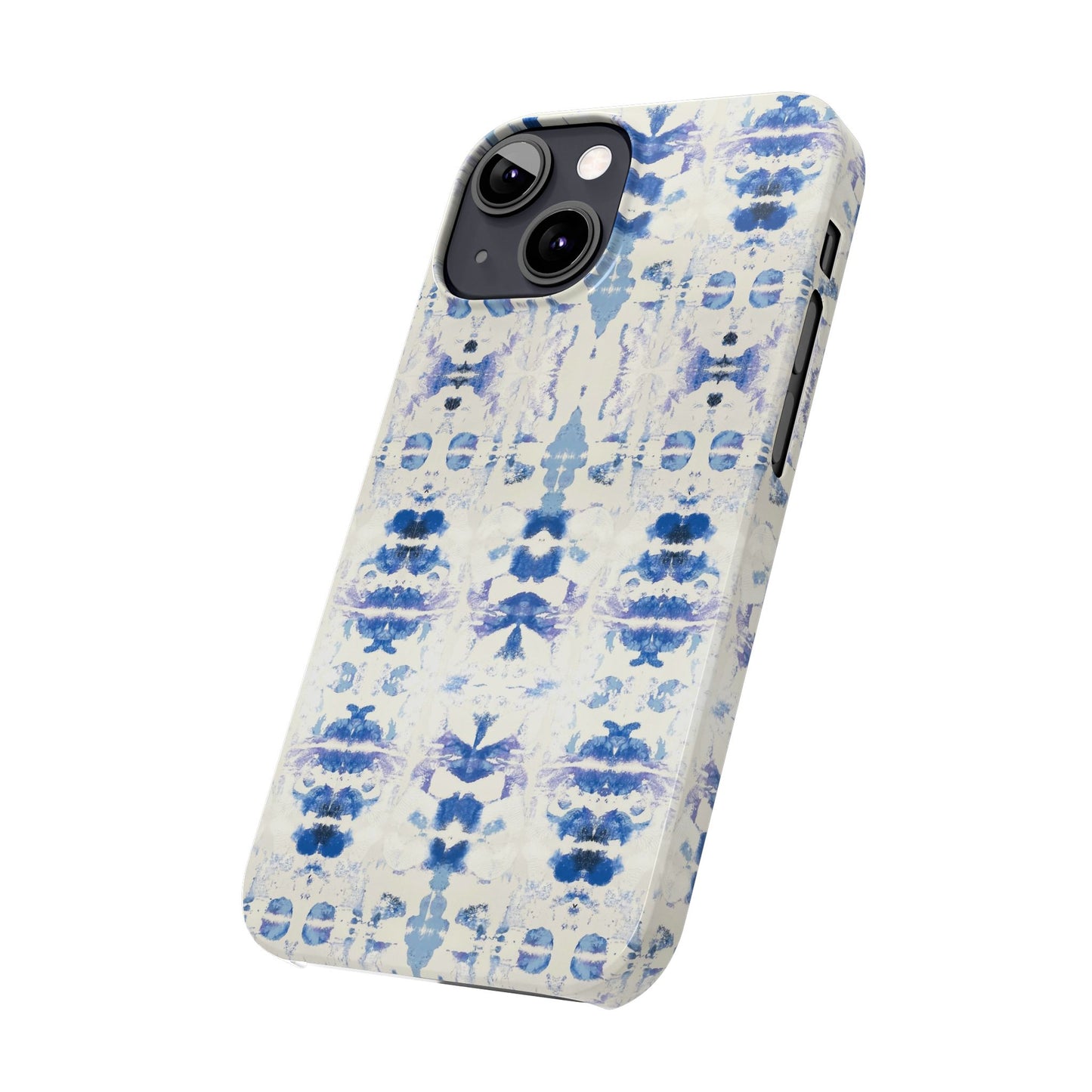 Art by Annie Aymond baby blues Slim Phone Cases