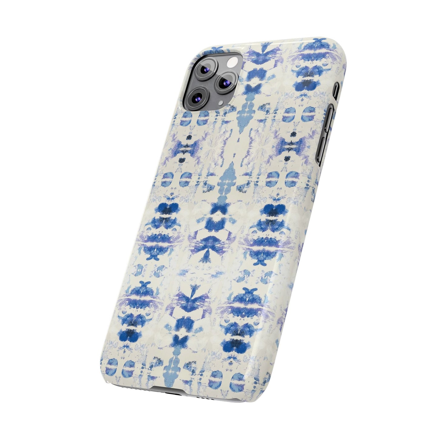 Art by Annie Aymond baby blues Slim Phone Cases