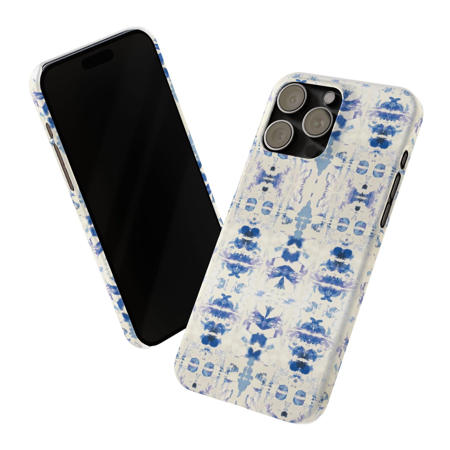 Art by Annie Aymond baby blues Slim Phone Cases