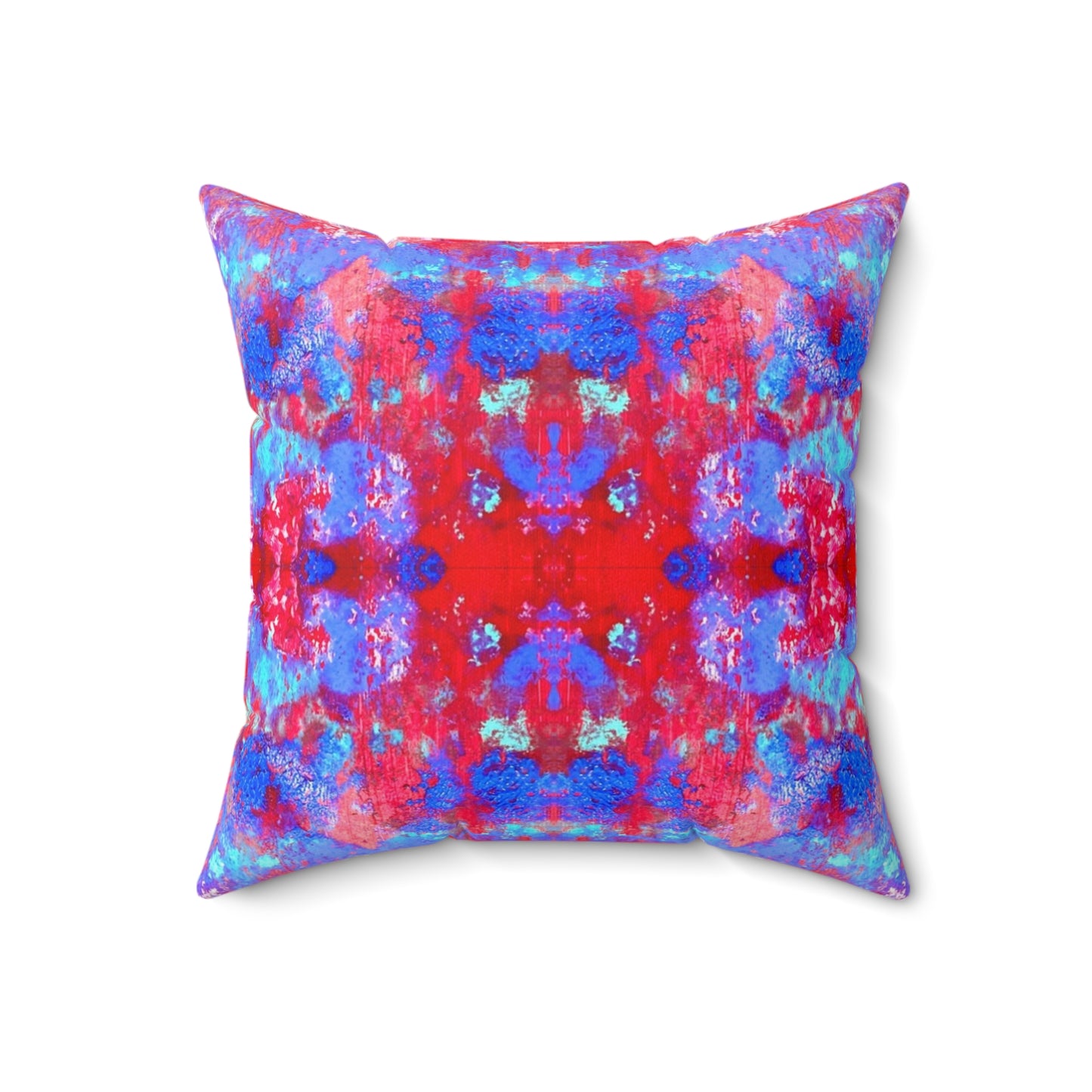 Art by Annie Aymond the Joyce print Faux Suede Square Pillow