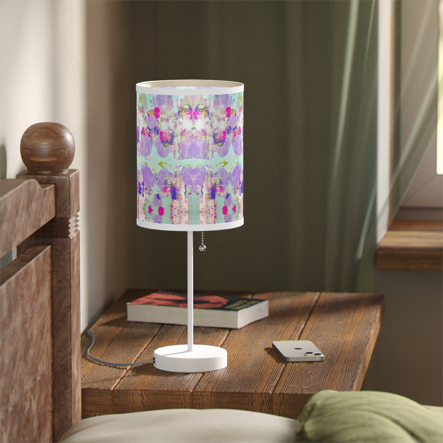 Art by Annie Aymond Lamp on a Stand the Lauren print