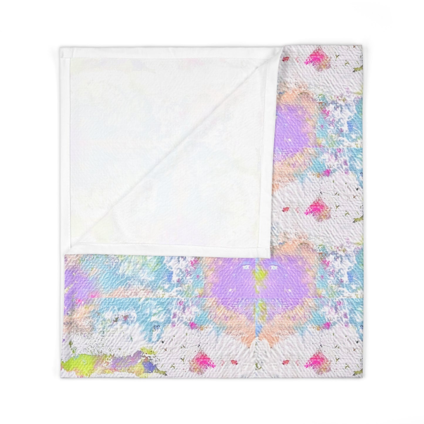 Baby Swaddle Blanket Art by Annie Aymond the  Camille