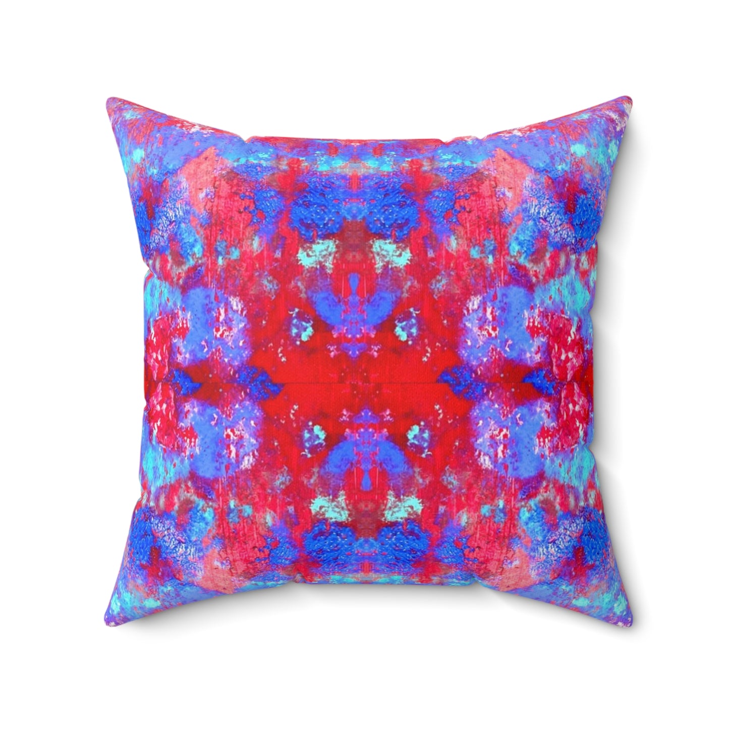 Art by Annie Aymond the Joyce print Faux Suede Square Pillow
