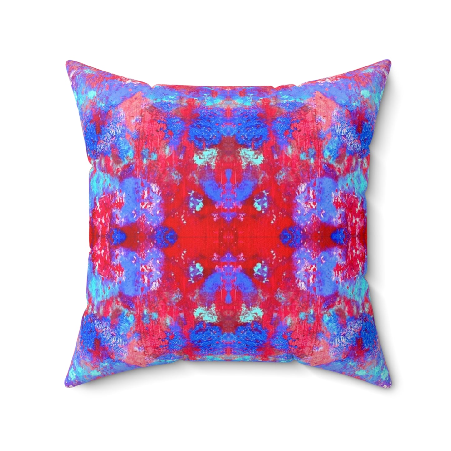 Art by Annie Aymond the Joyce print Faux Suede Square Pillow