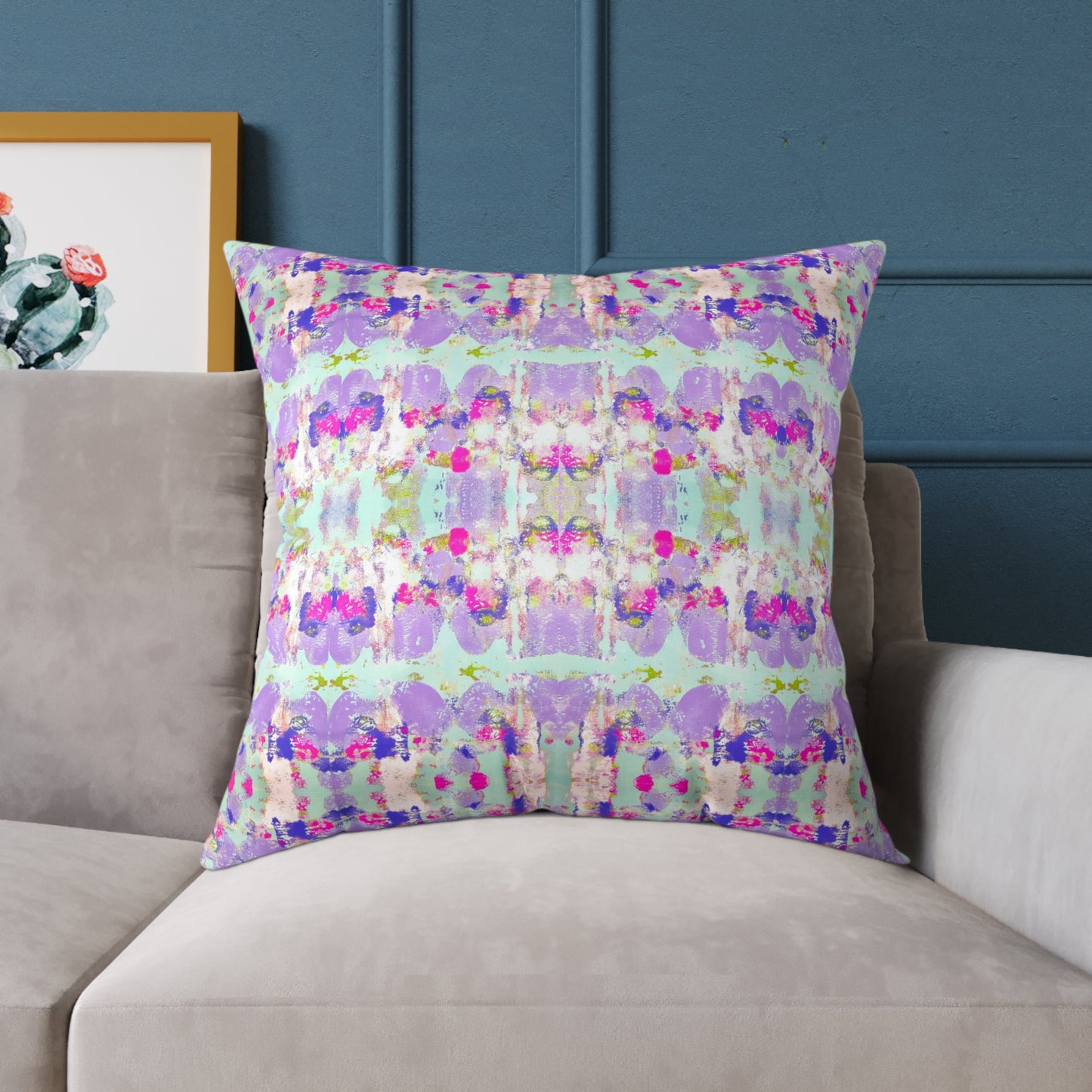 Art By Annie Aymond Square Canvas Pillow The Lauren Print