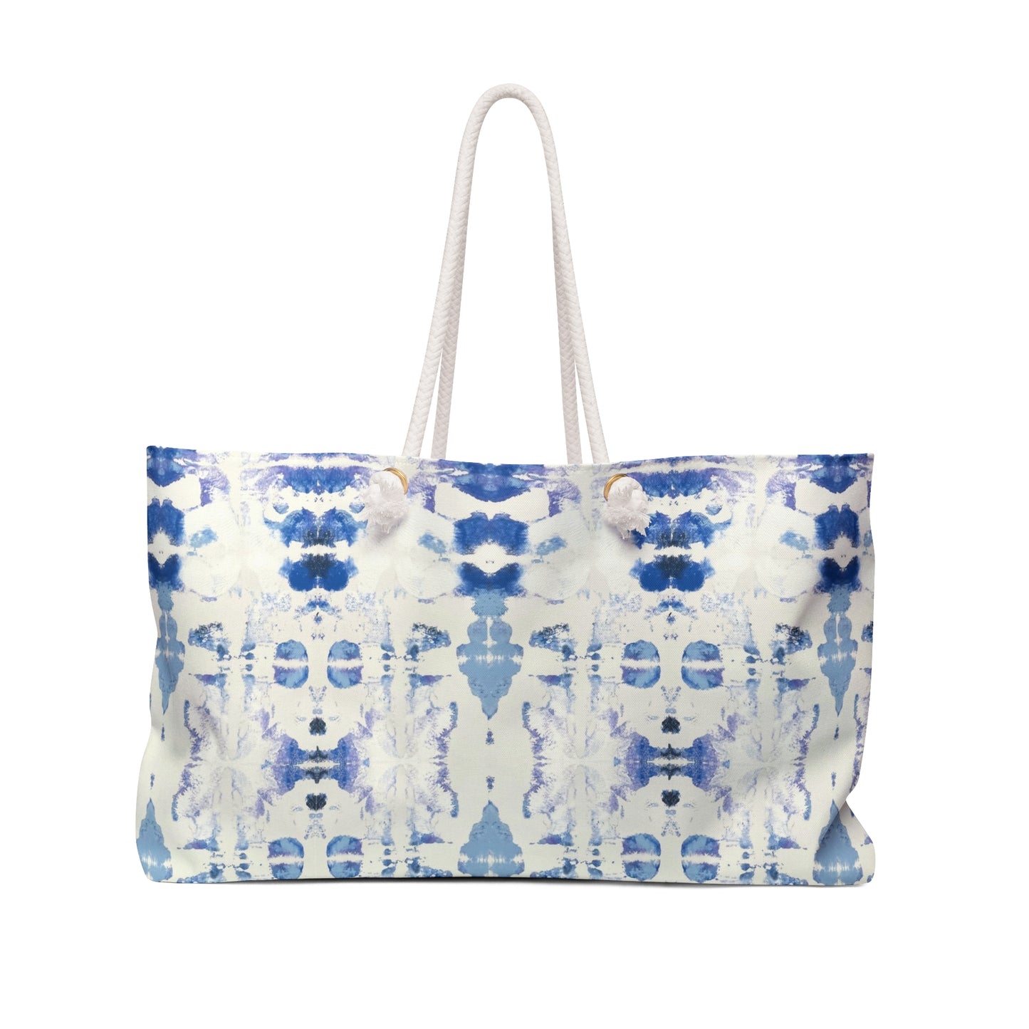 Weekender Bag Art by Annie Aymond baby blues