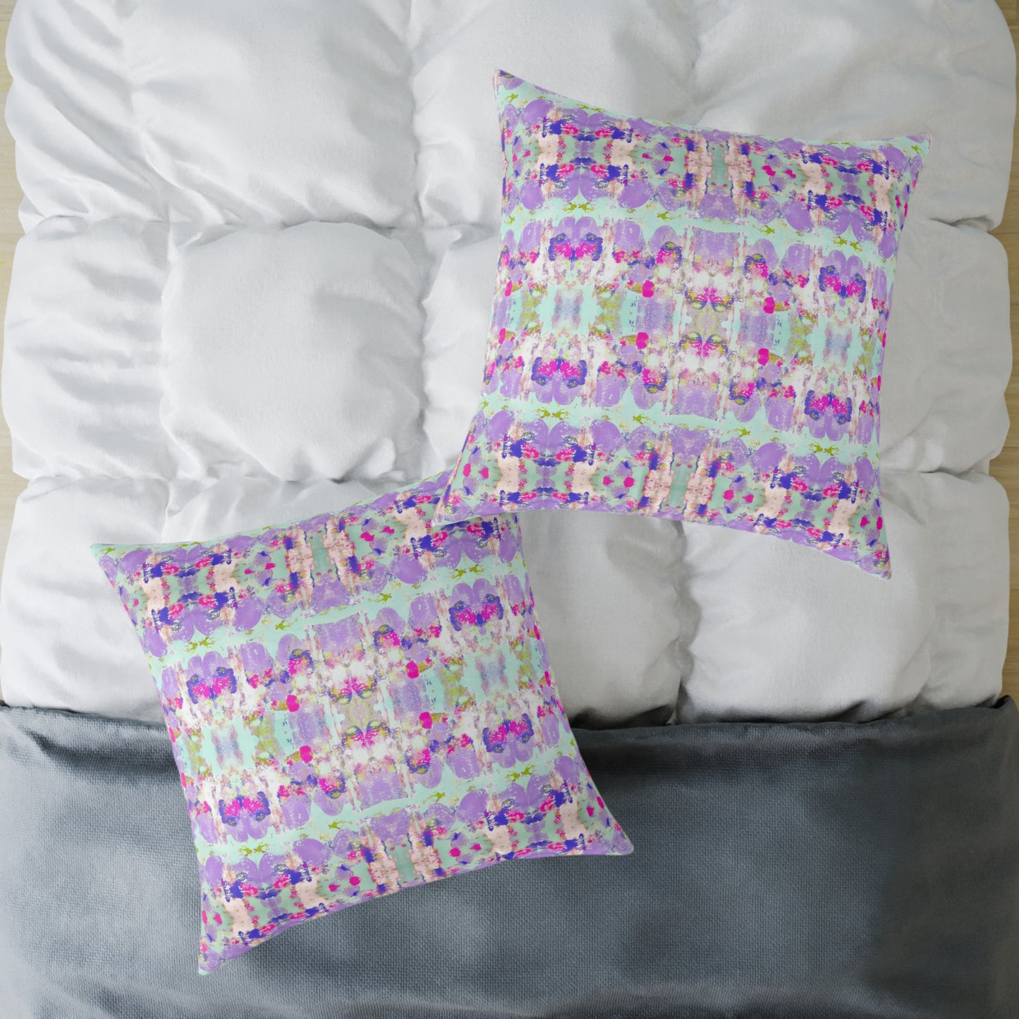 Art By Annie Aymond Square Canvas Pillow The Lauren Print