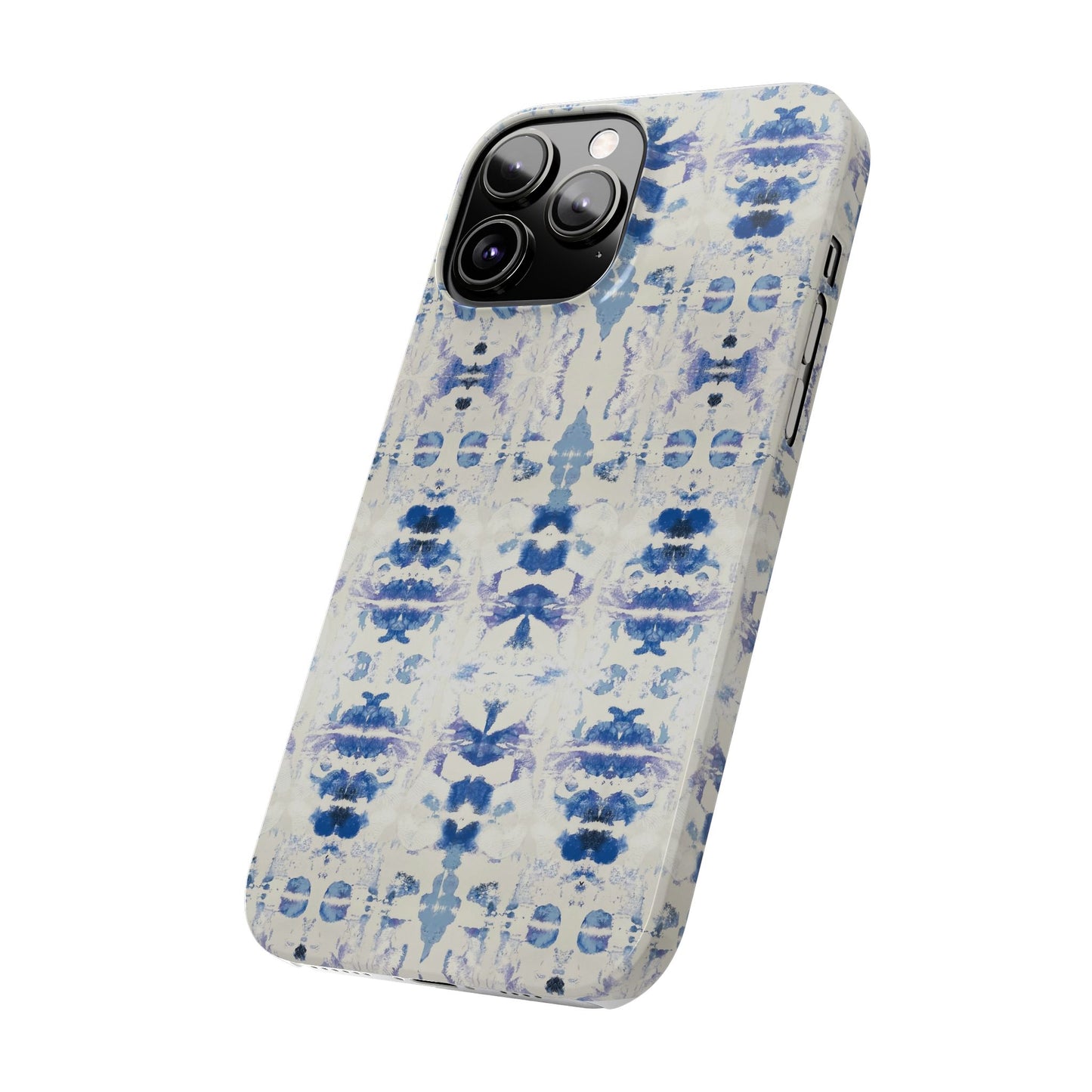 Art by Annie Aymond baby blues Slim Phone Cases
