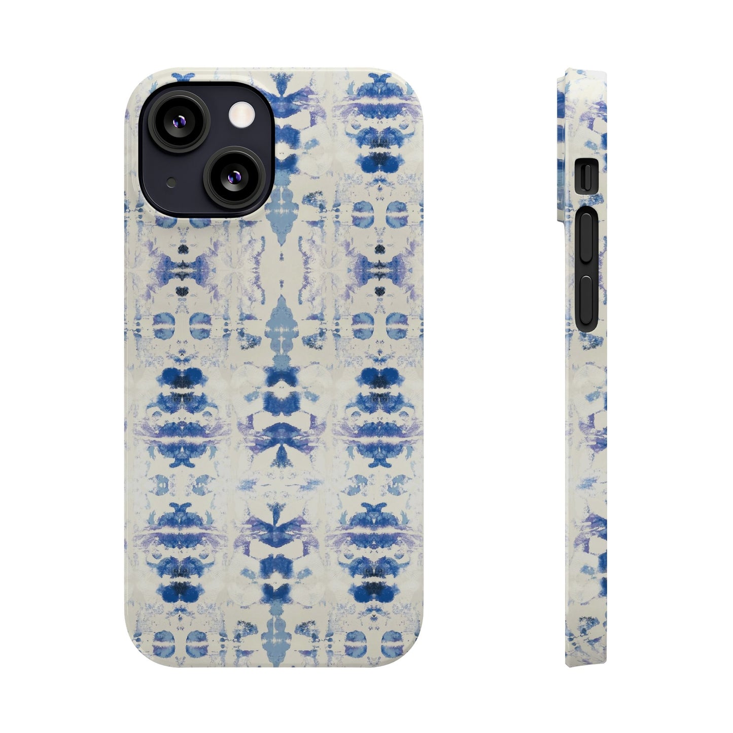 Art by Annie Aymond baby blues Slim Phone Cases