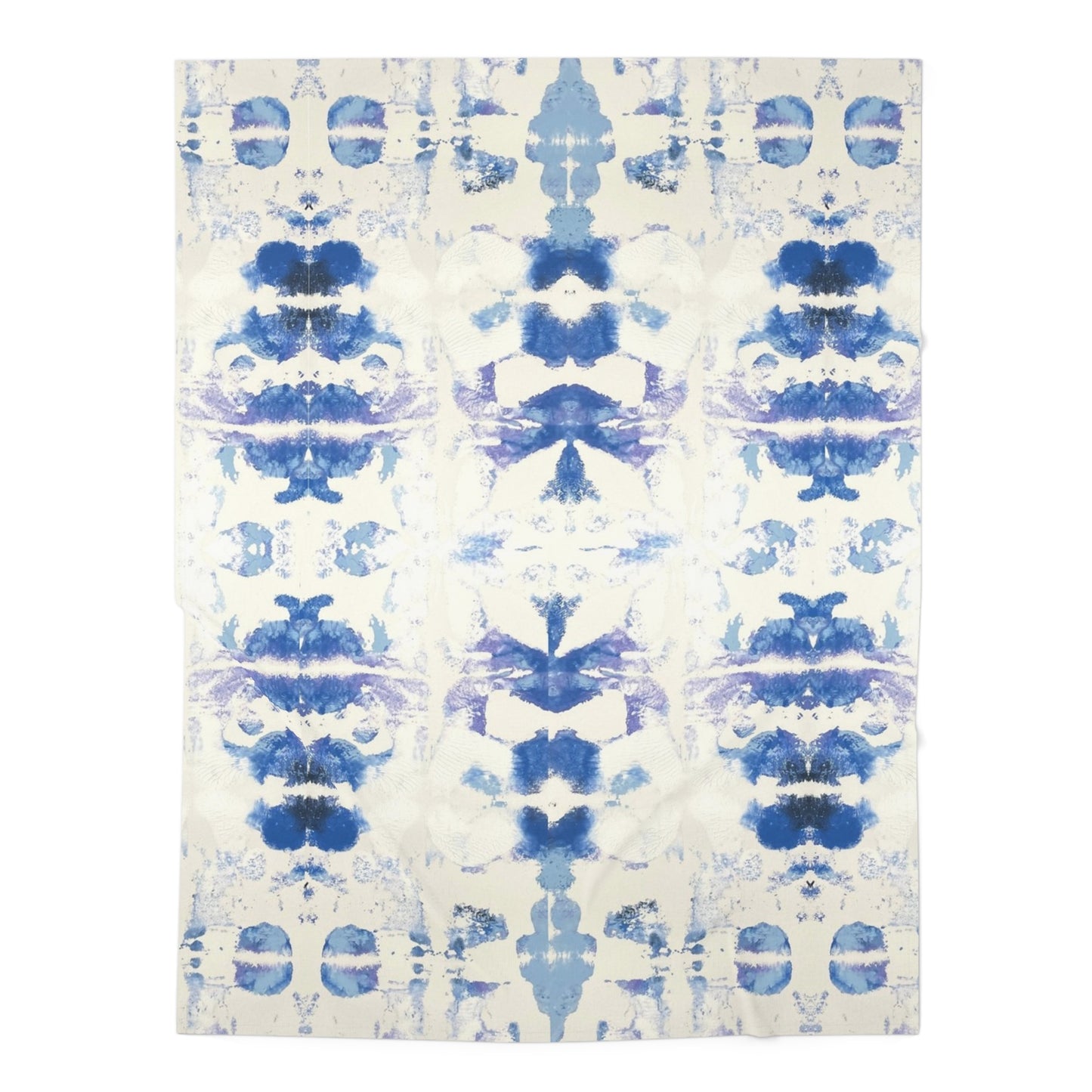 Baby Swaddle Blanket baby blues Art by Annie Aymond