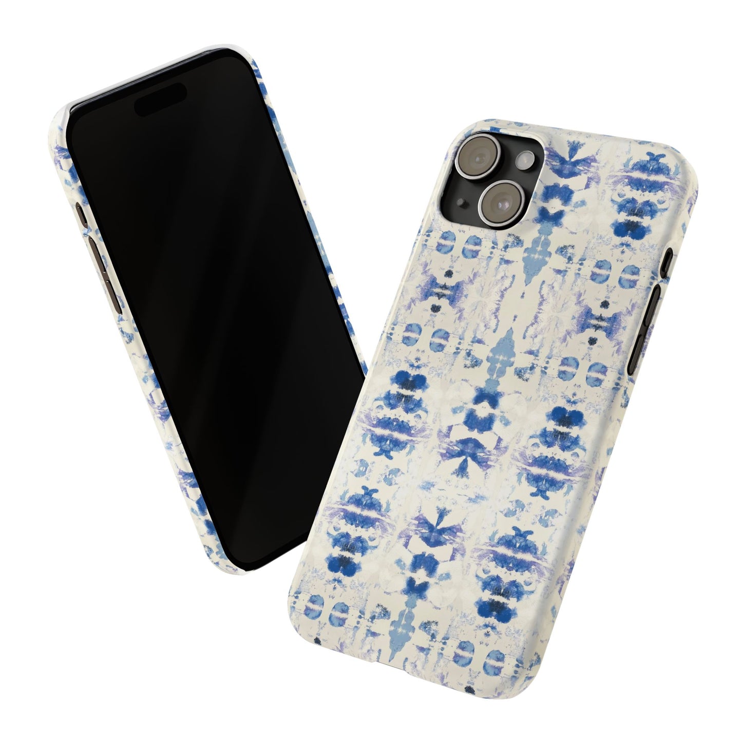 Art by Annie Aymond baby blues Slim Phone Cases