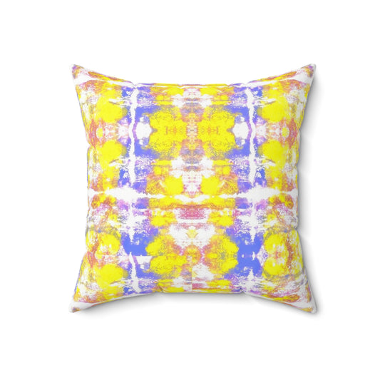 The Tiger Art by Annie AymondSpun Polyester Square Pillow