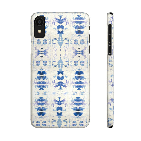 Art by Annie Aymond baby blues Slim Phone Cases