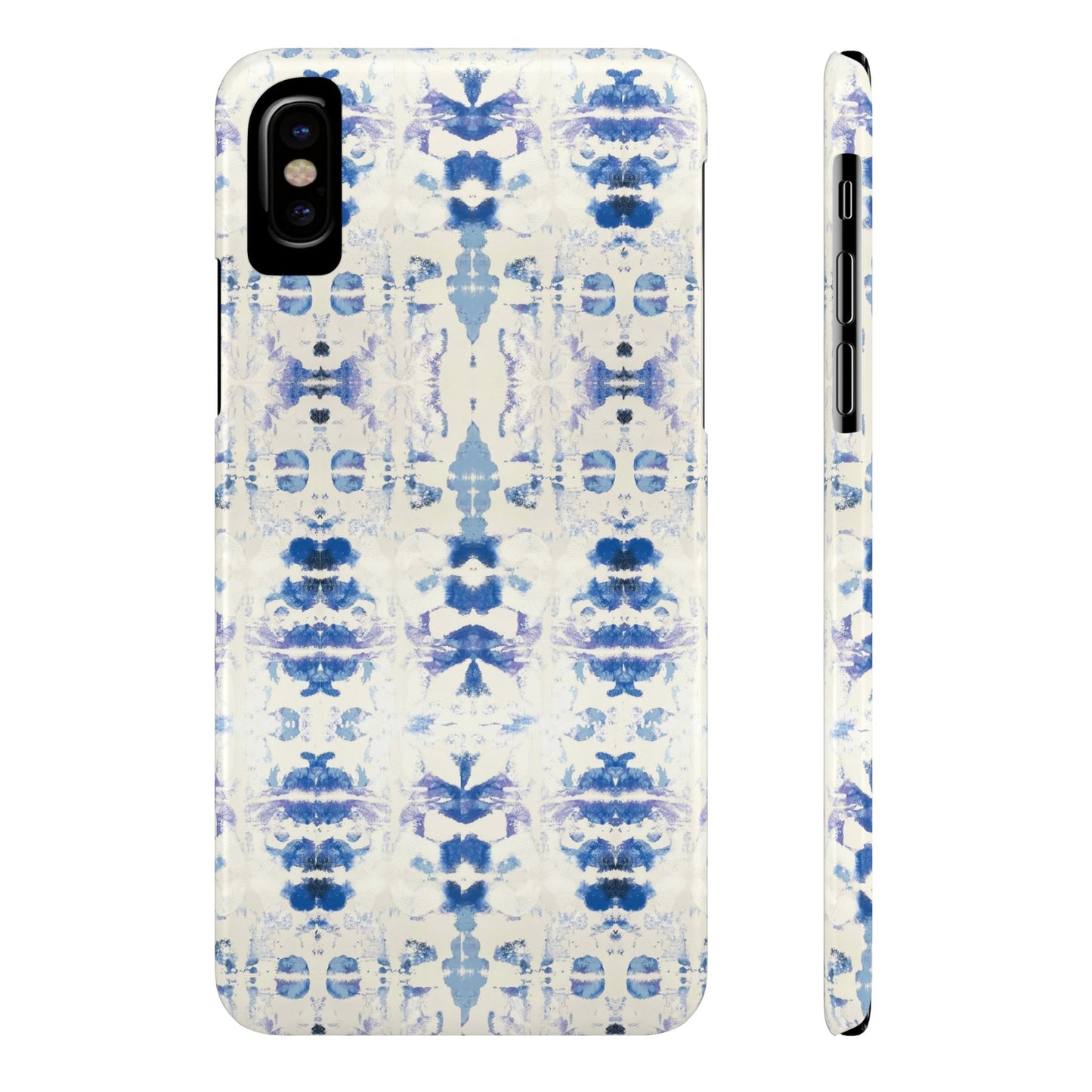 Art by Annie Aymond baby blues Slim Phone Cases
