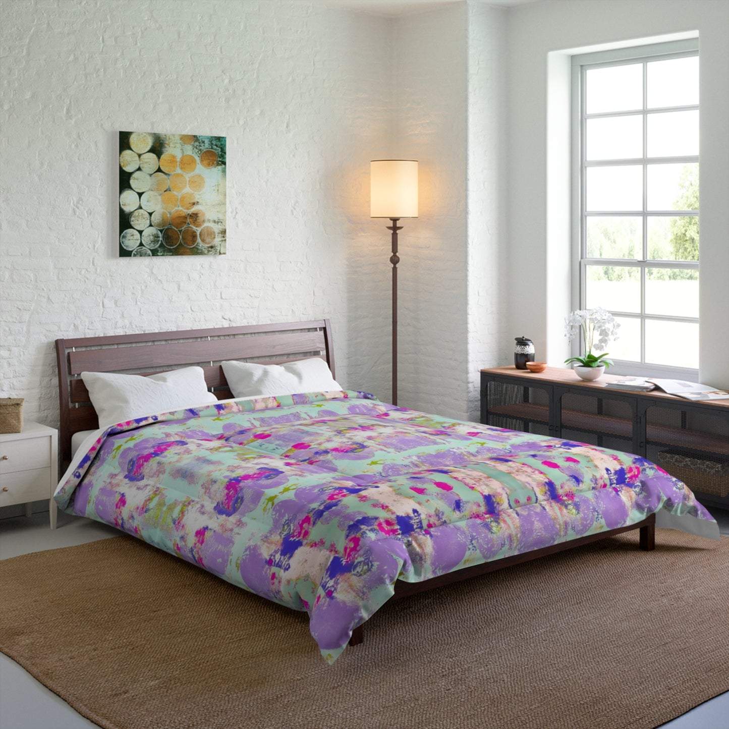 Art by Annie Aymond Comforter in the Lauren