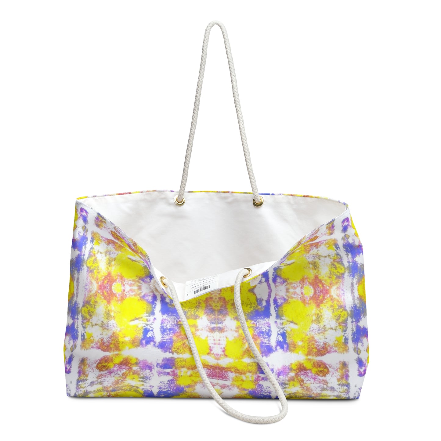 Weekender Bag the tiger print Art by Annie Aymond