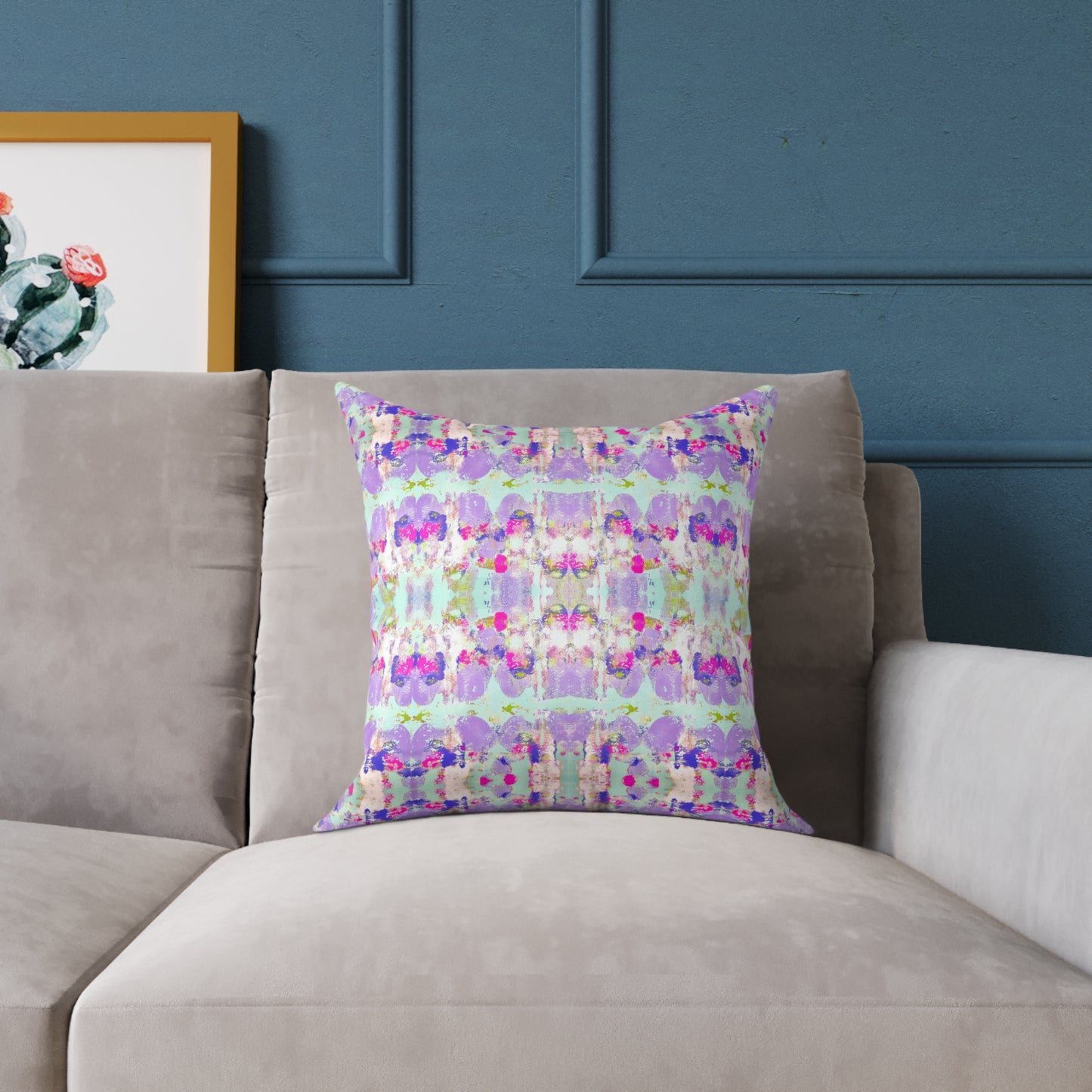 Art By Annie Aymond Square Canvas Pillow The Lauren Print