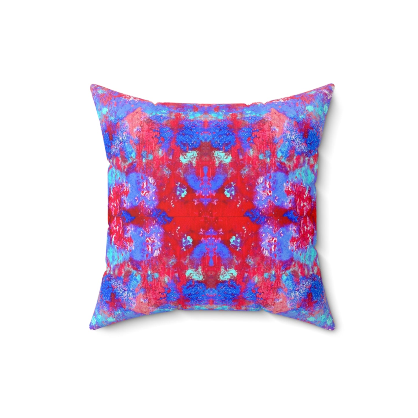Art by Annie Aymond the Joyce print Faux Suede Square Pillow