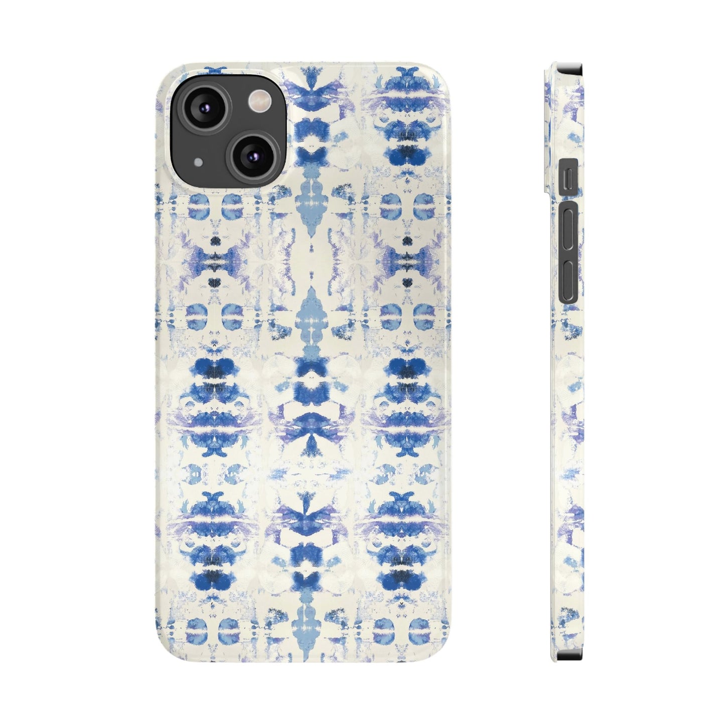 Art by Annie Aymond baby blues Slim Phone Cases