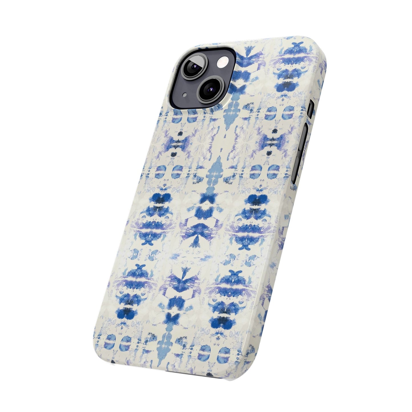 Art by Annie Aymond baby blues Slim Phone Cases