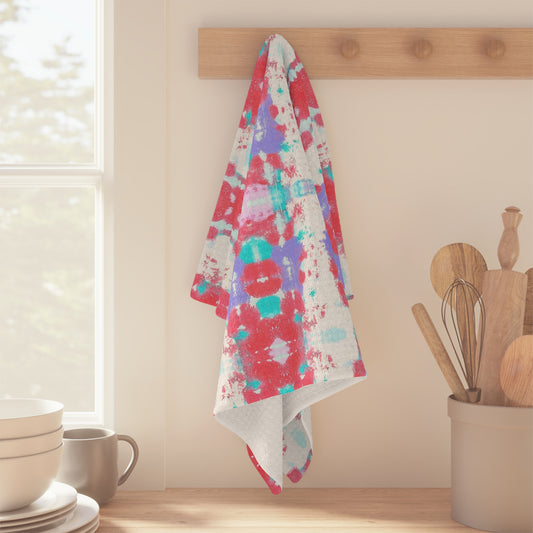 Microfiber Tea Towel the Elina print Art by Annie Aymond