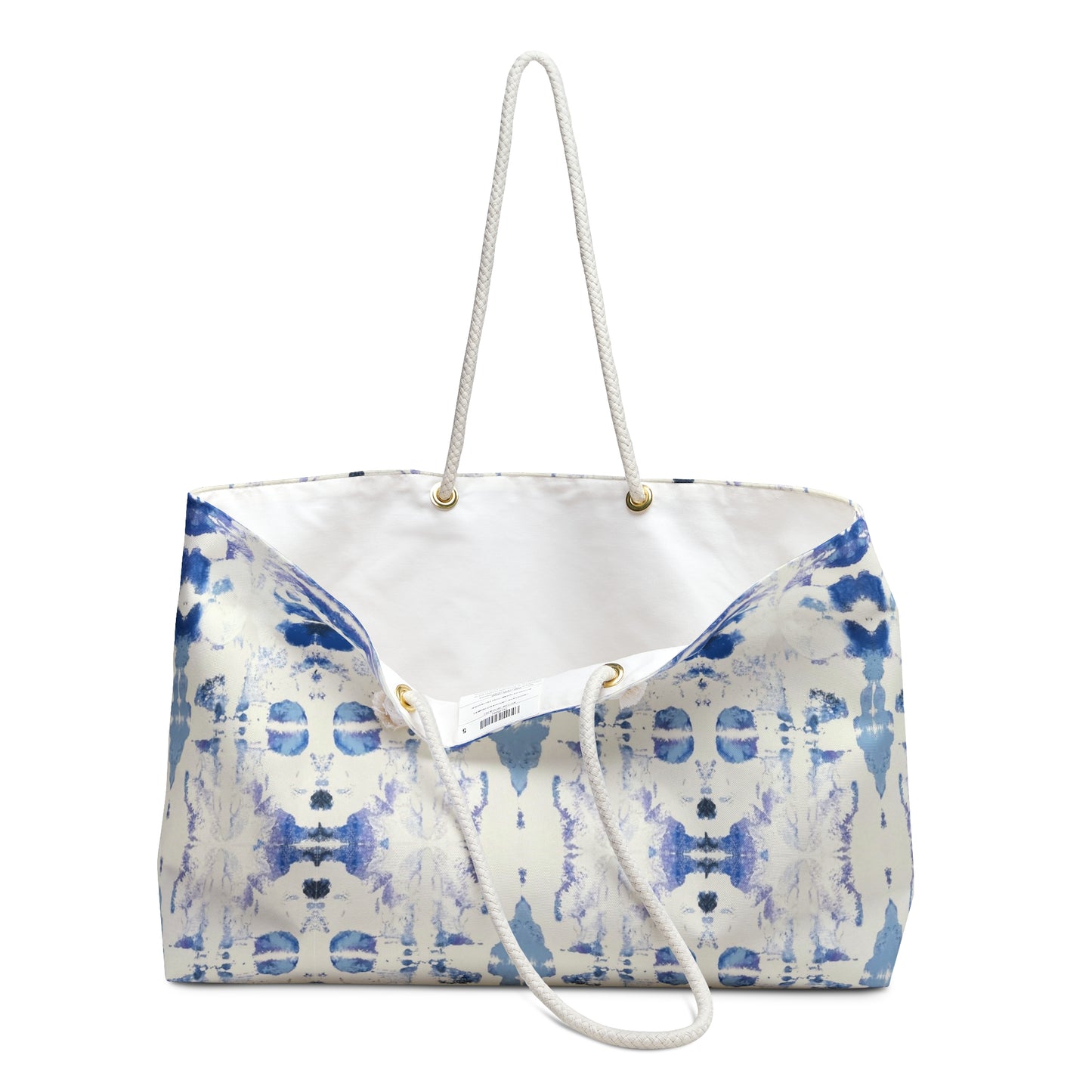 Weekender Bag Art by Annie Aymond baby blues