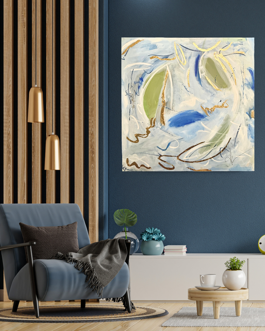 "Harmony" 36 x 36 original signed fine art
